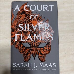 A Court of Silver Flames by Sarah J. Maas - Gray & Copper Hardcover